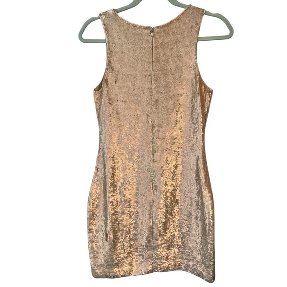 Needle & Thread Size 2 Floral Beaded & Sequined Embellished Dress in Pink EUC - Picture 2 of 8